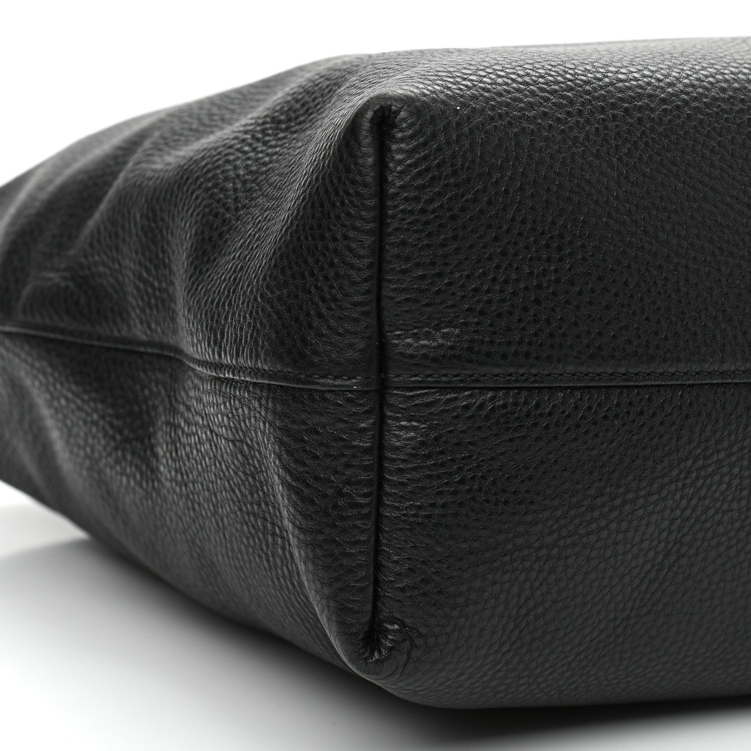 Prada Vitello Daino Tote Black 7 of 7