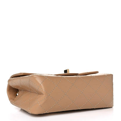Chanel Aged Calfskin Quilted 2.55 Reissue Mini Flap Beige 4 of 13