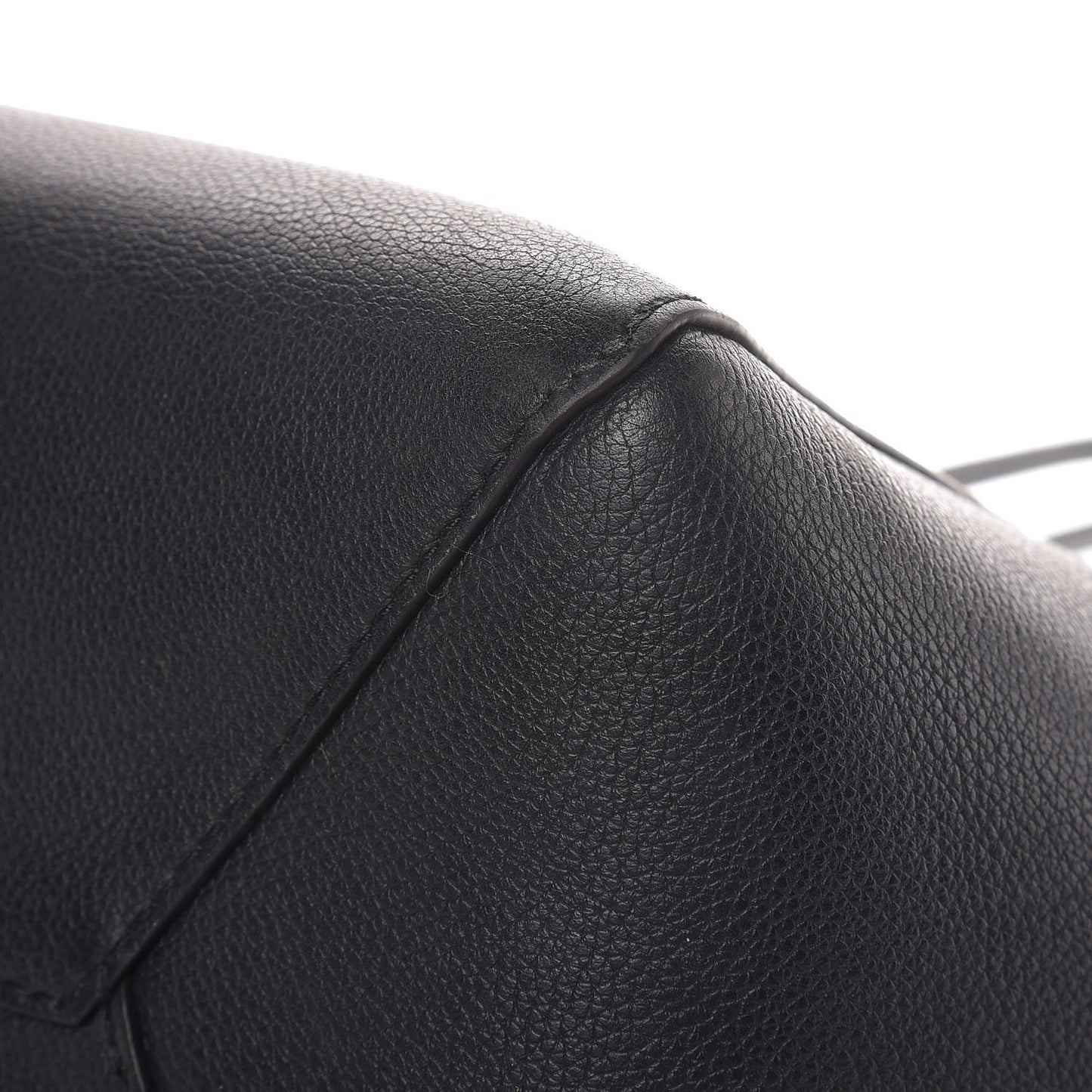 Calfskin Lockme Cabas Black