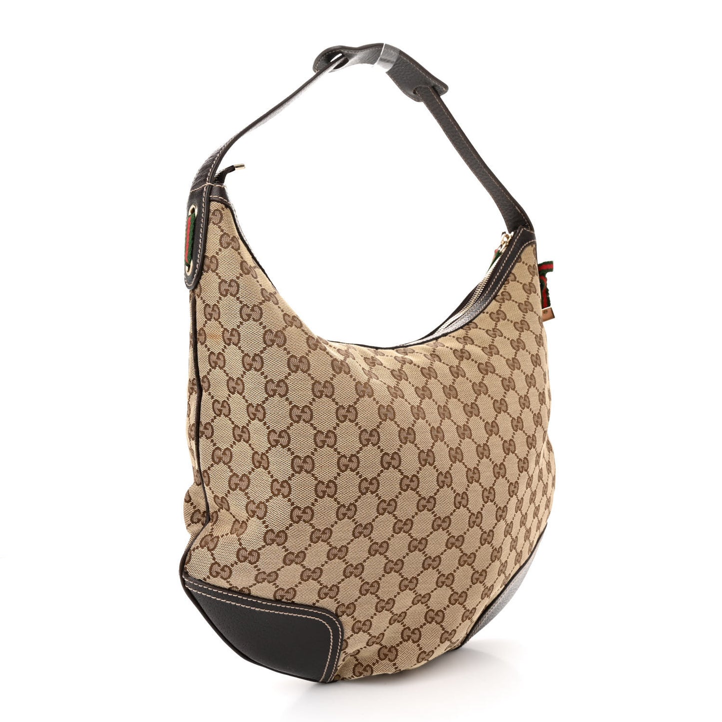 Monogram Large Princy Hobo Dark Brown
