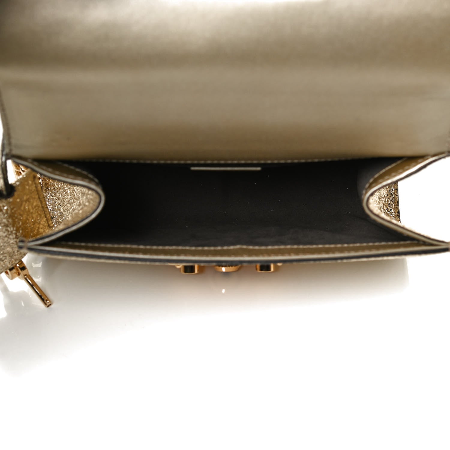 Gucci Galassia Small Padlock Shoulder Bag Platino 5 of 11