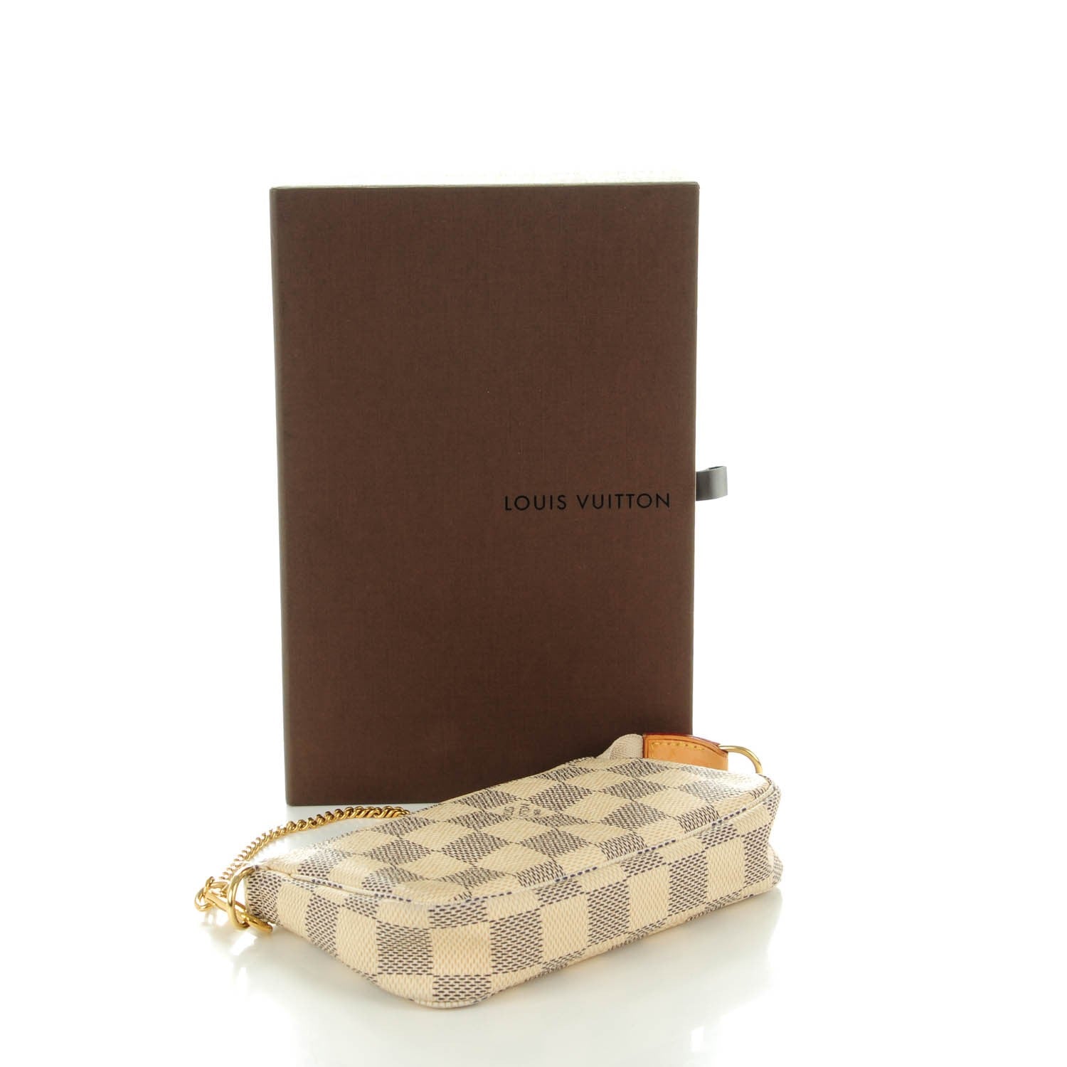 Louis Vuitton Damier Azur Mini Pochette Accessories 4 of 7