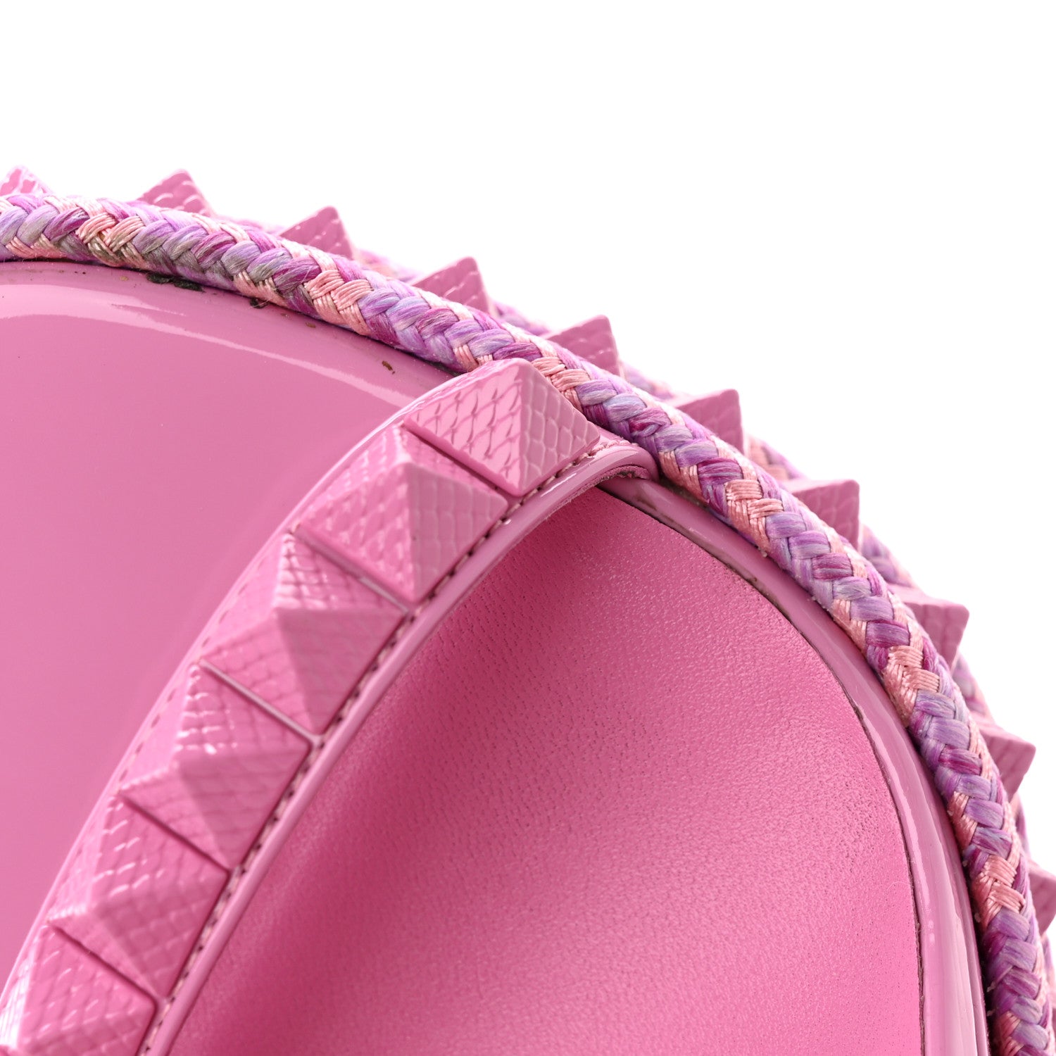 Christian Louboutin Pyraclou 110 Platform Sandals 38 Pink 8 of 10