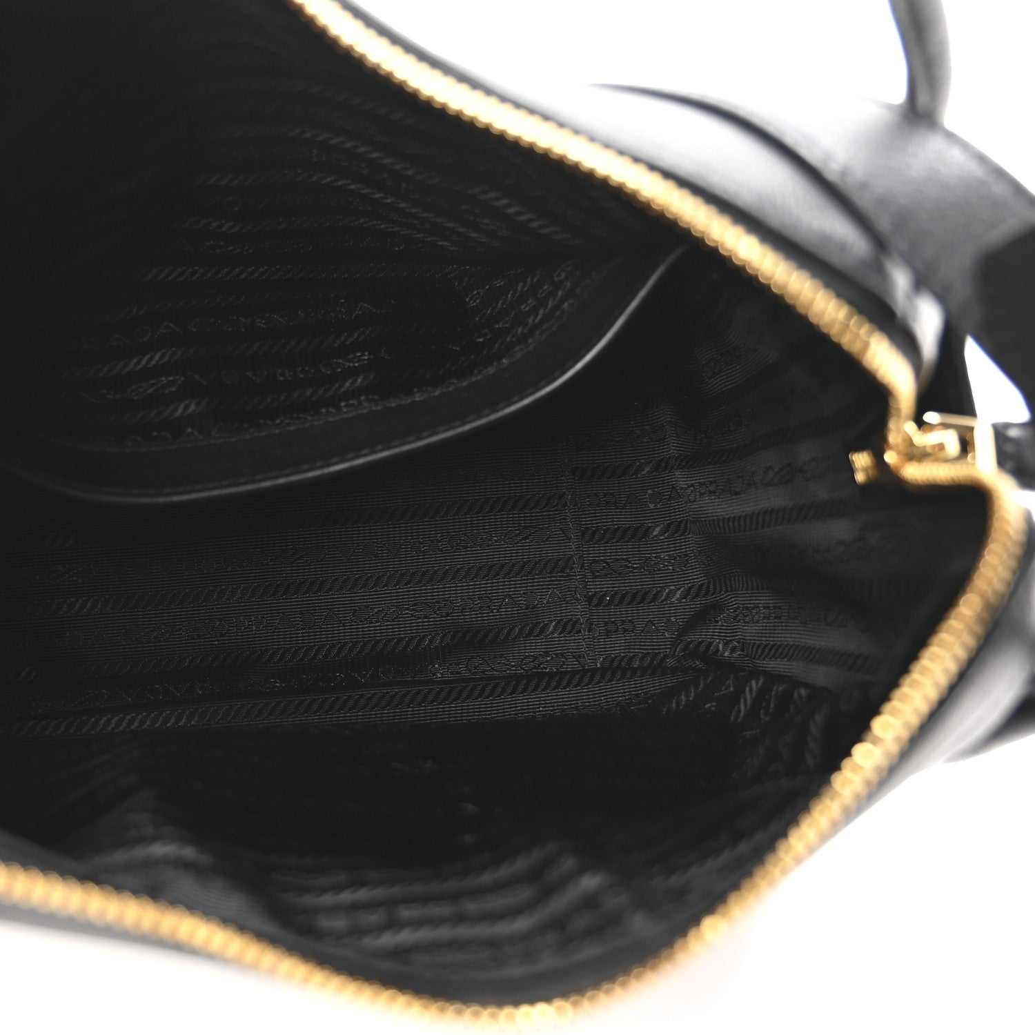 Prada Soft Calfskin Darling Shoulder Bag Black 5 of 9