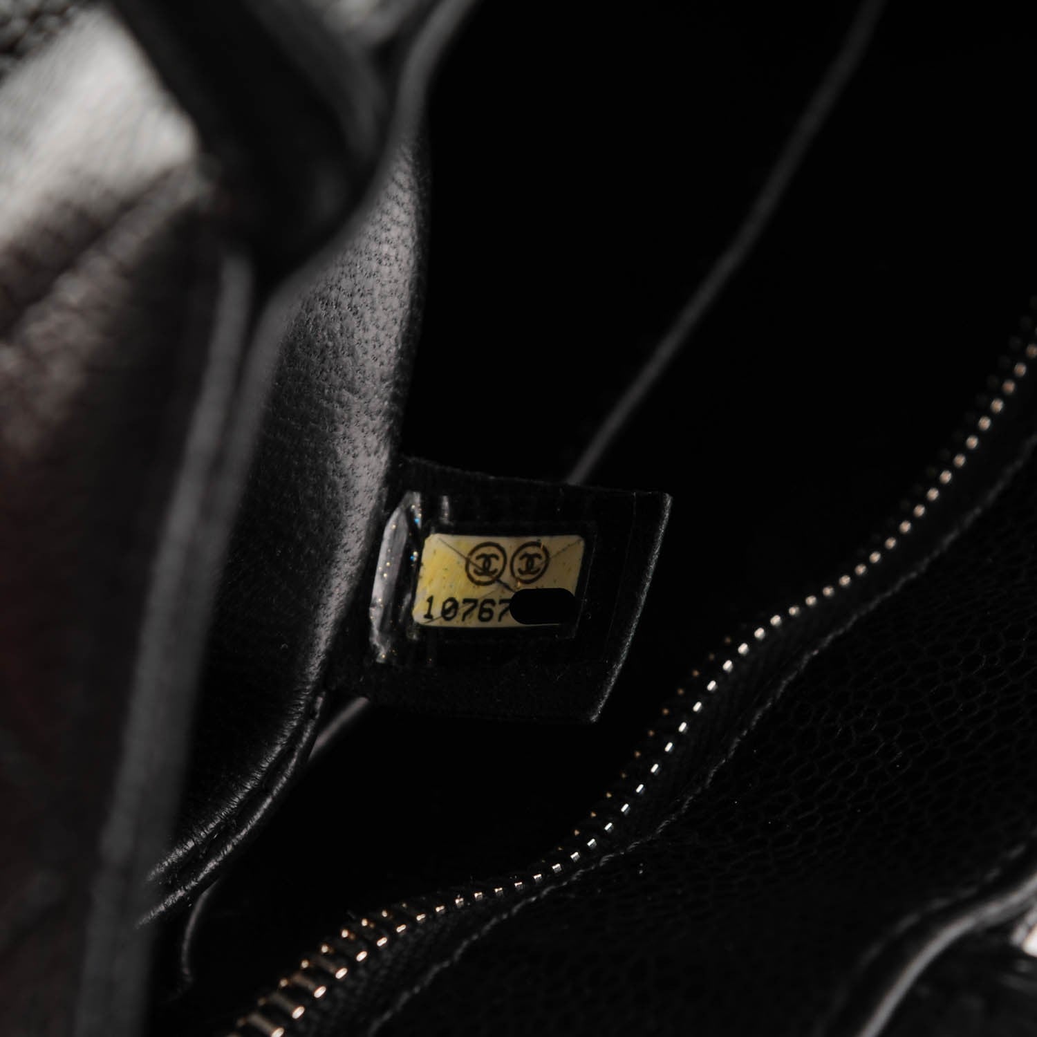 Chanel Caviar Quilted Medallion Tote Black 7 of 7