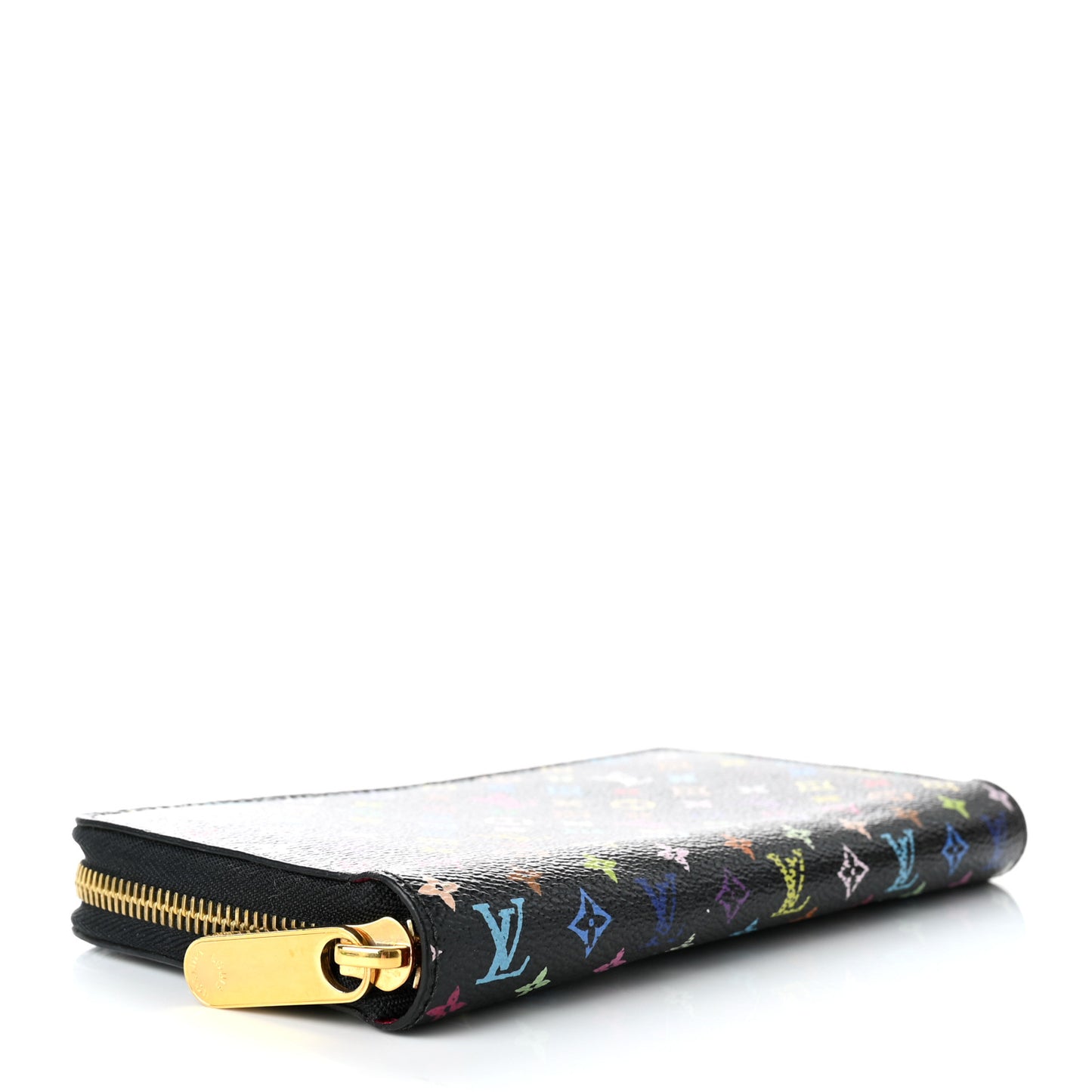 Monogram Multicolor Zippy Wallet Black Grenade