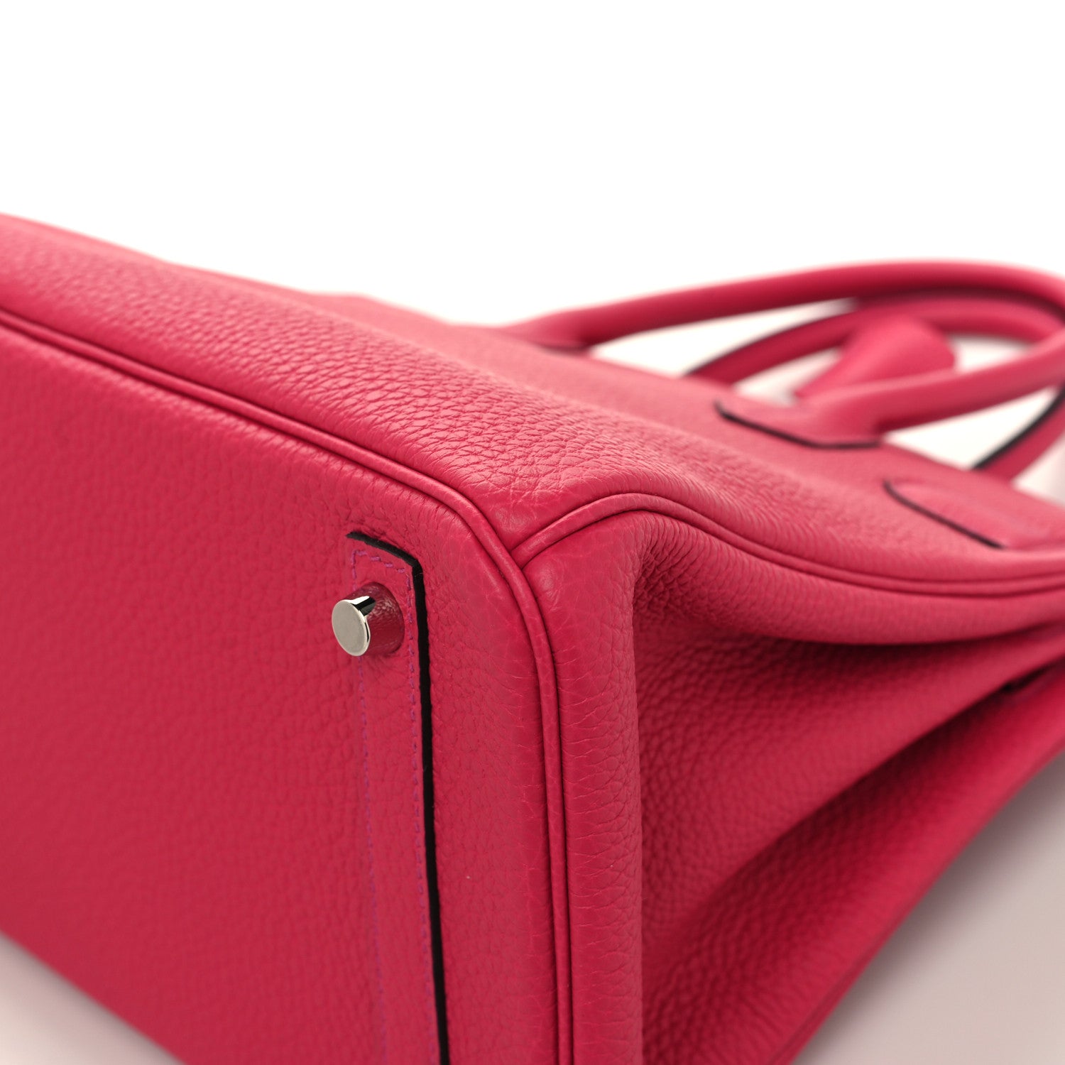 Hermes Togo Horseshoe Birkin 30 Rose Mexico Rose Pourpre 12 of 12