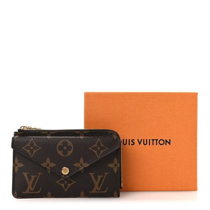 Louis Vuitton Monogram Recto Verso Card Holder Black 9 of 9