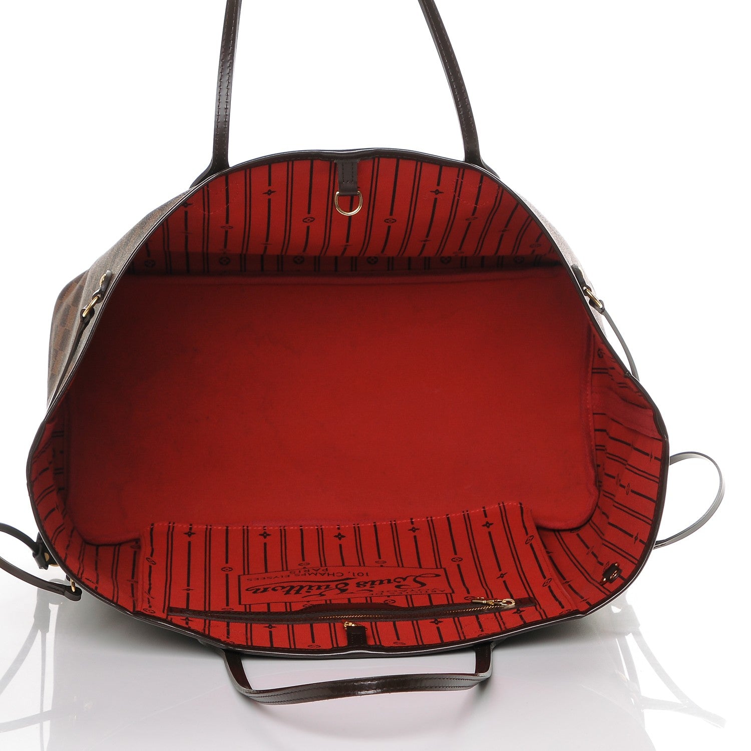 Louis Vuitton Damier Ebene Neverfull GM 5 of 6