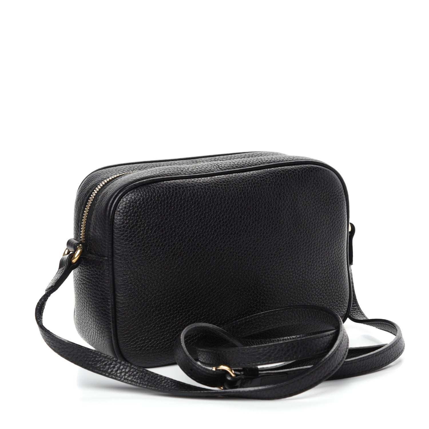 Gucci Pebbled Calfskin Small Soho Disco Bag Black 3 of 11