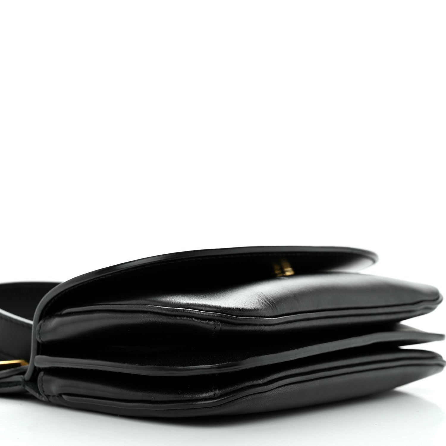 Saint Laurent Smooth Calfskin Small Charlie Shoulder Bag Black 9 of 11