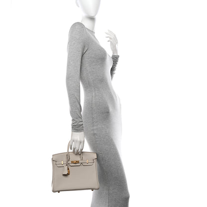 Hermes Togo Birkin 25 Beton 2 of 11