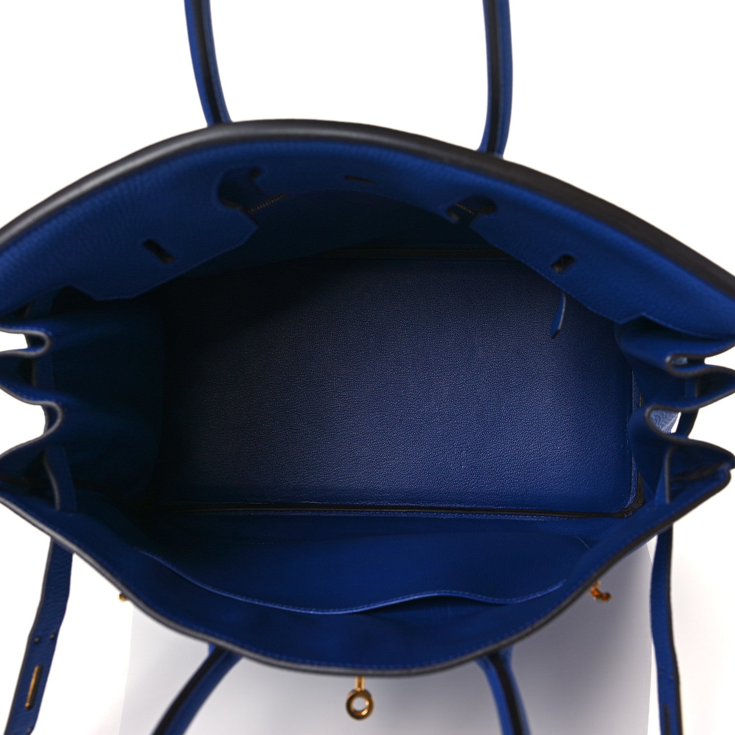 Hermes Togo Birkin 35 Bleu Electrique 4 of 9