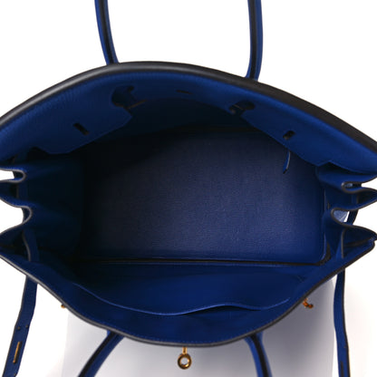 Hermes Togo Birkin 35 Bleu Electrique 4 of 9