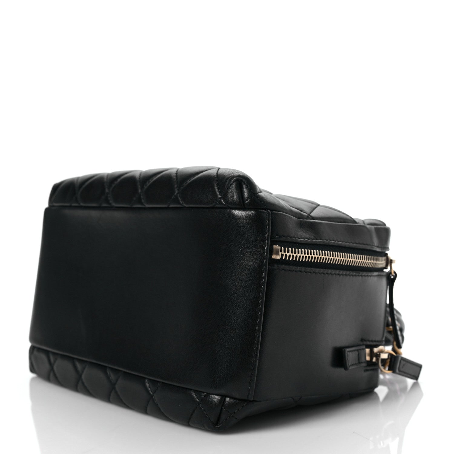 Chanel Lambskin Quilted Medium Trendy CC Bowling Bag Black 8 of 8