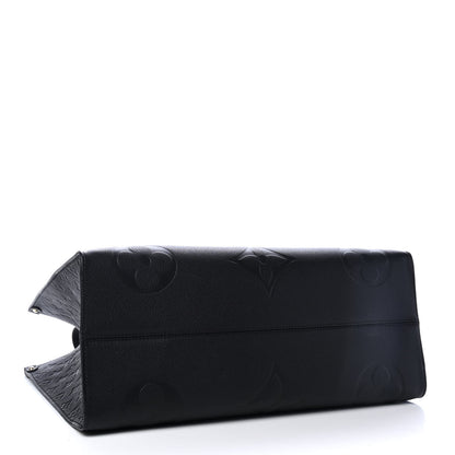 Louis Vuitton Empreinte Monogram Giant Onthego GM Black 3 of 4