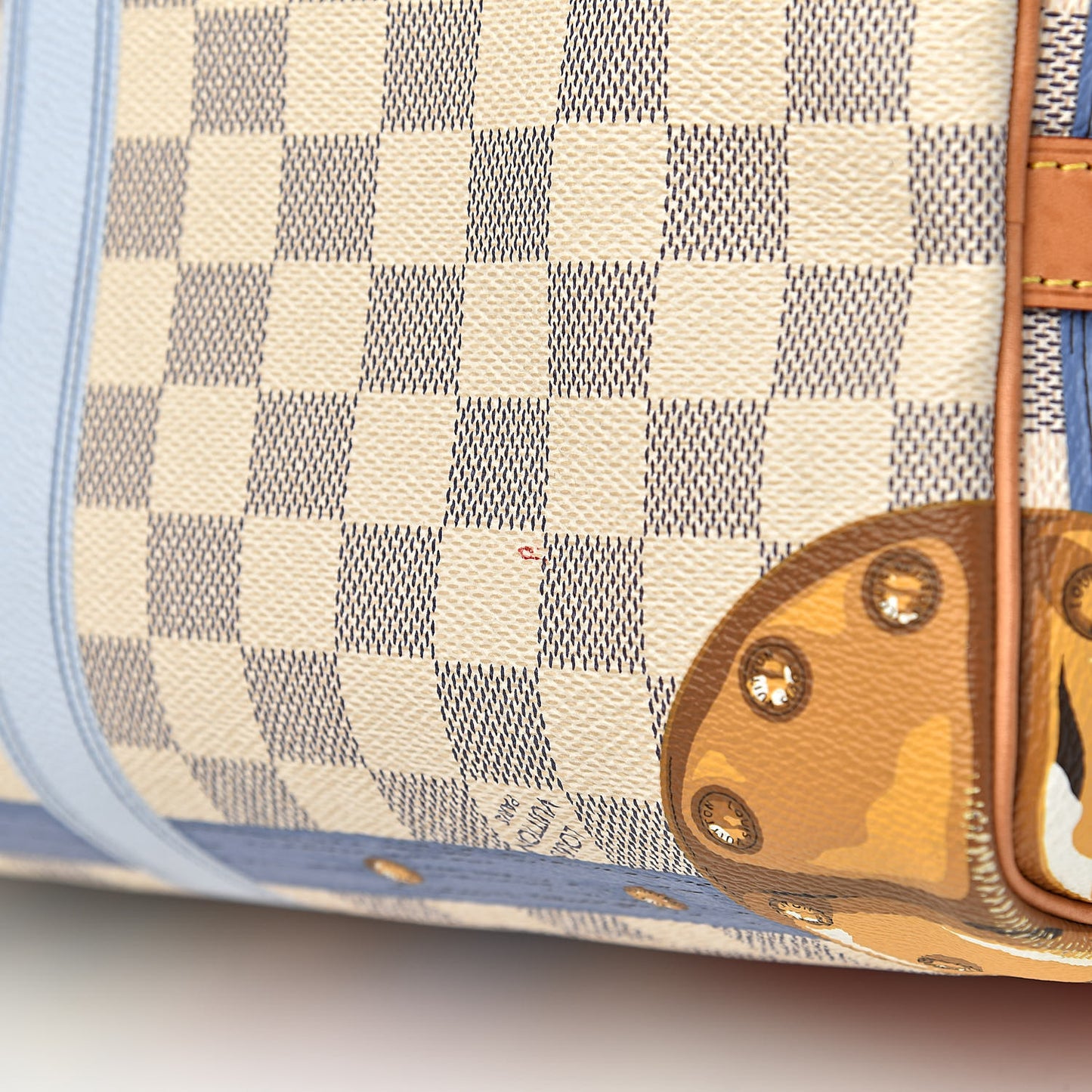 Damier Azur Summer Trunks Speedy Bandouliere 30