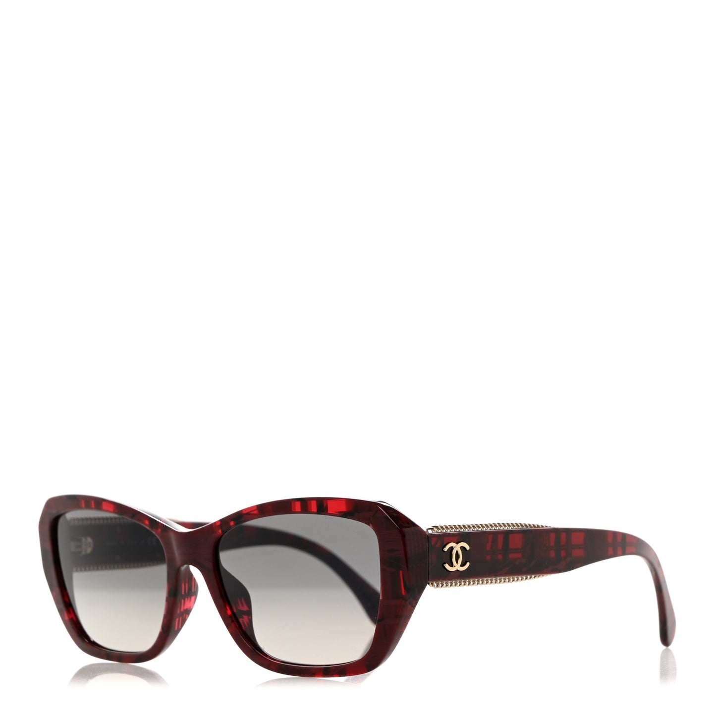 Acetate CC Sunglasses 5516-A Red