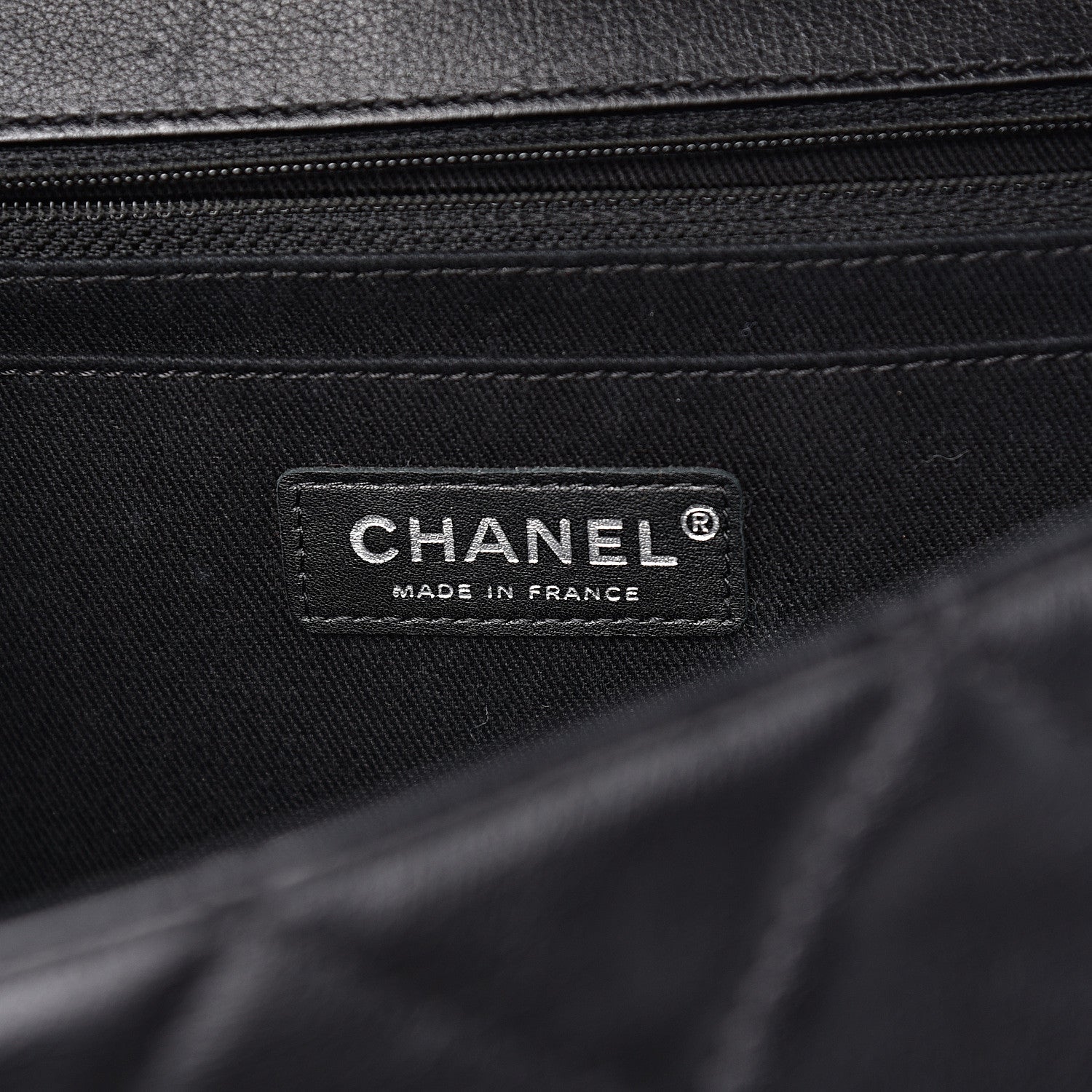 Chanel Calfskin Quilted In The Business Flap Bag Black 6 of 10