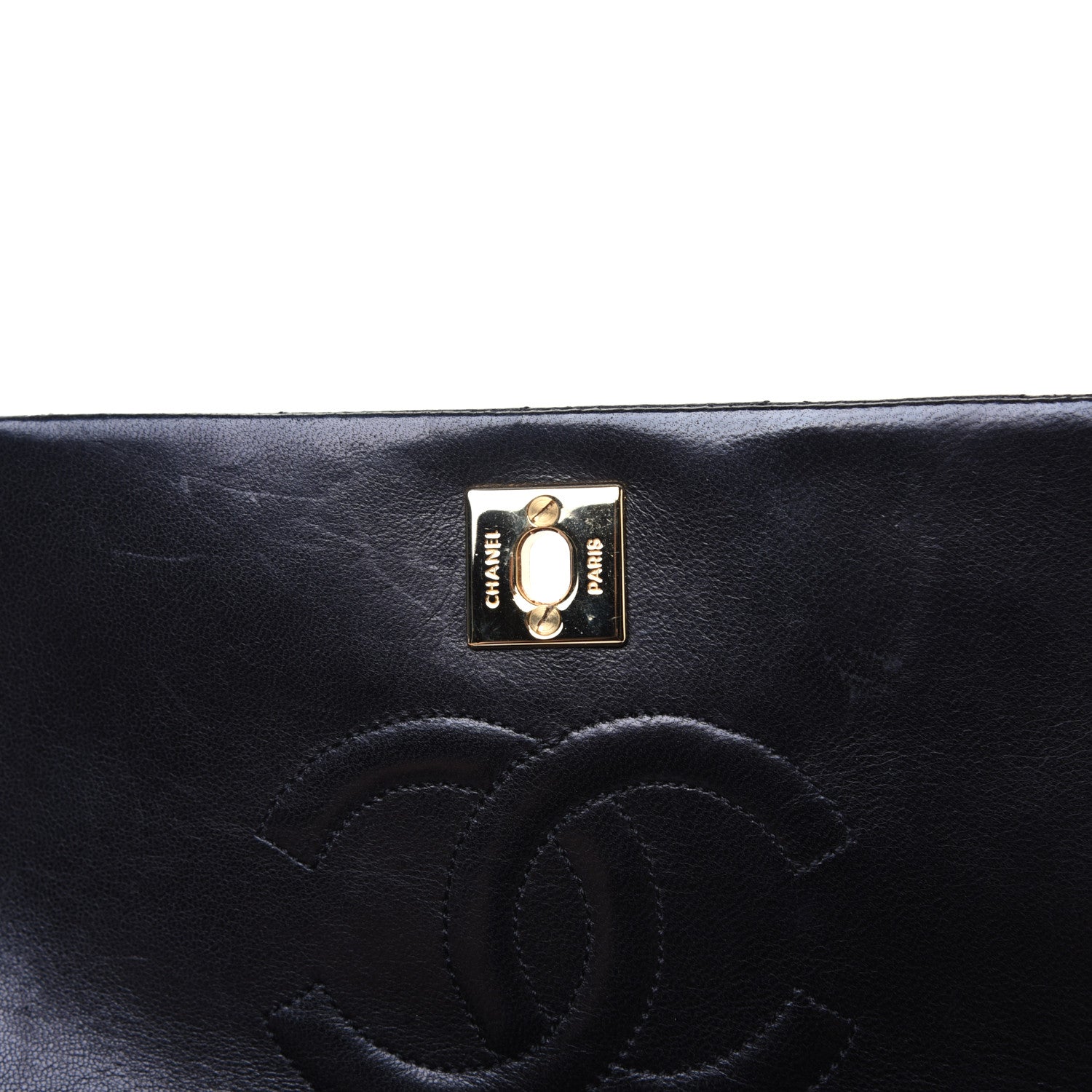 Chanel Lambskin Quilted Mini Flap Black 9 of 16