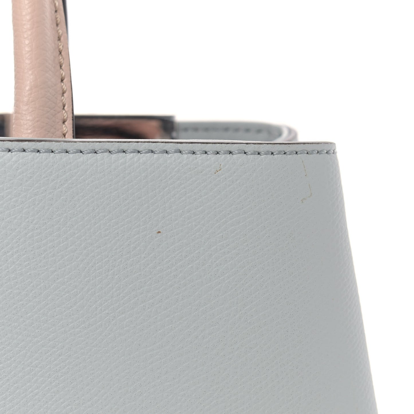 Vitello Cruise Monster Studded Petite 2Jours Tote Grigio Perla Amido Multicolor