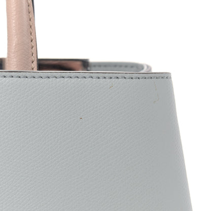 Fendi Vitello Cruise Monster Studded Petite 2Jours Tote Grigio Perla Amido Multicolor 7 of 9