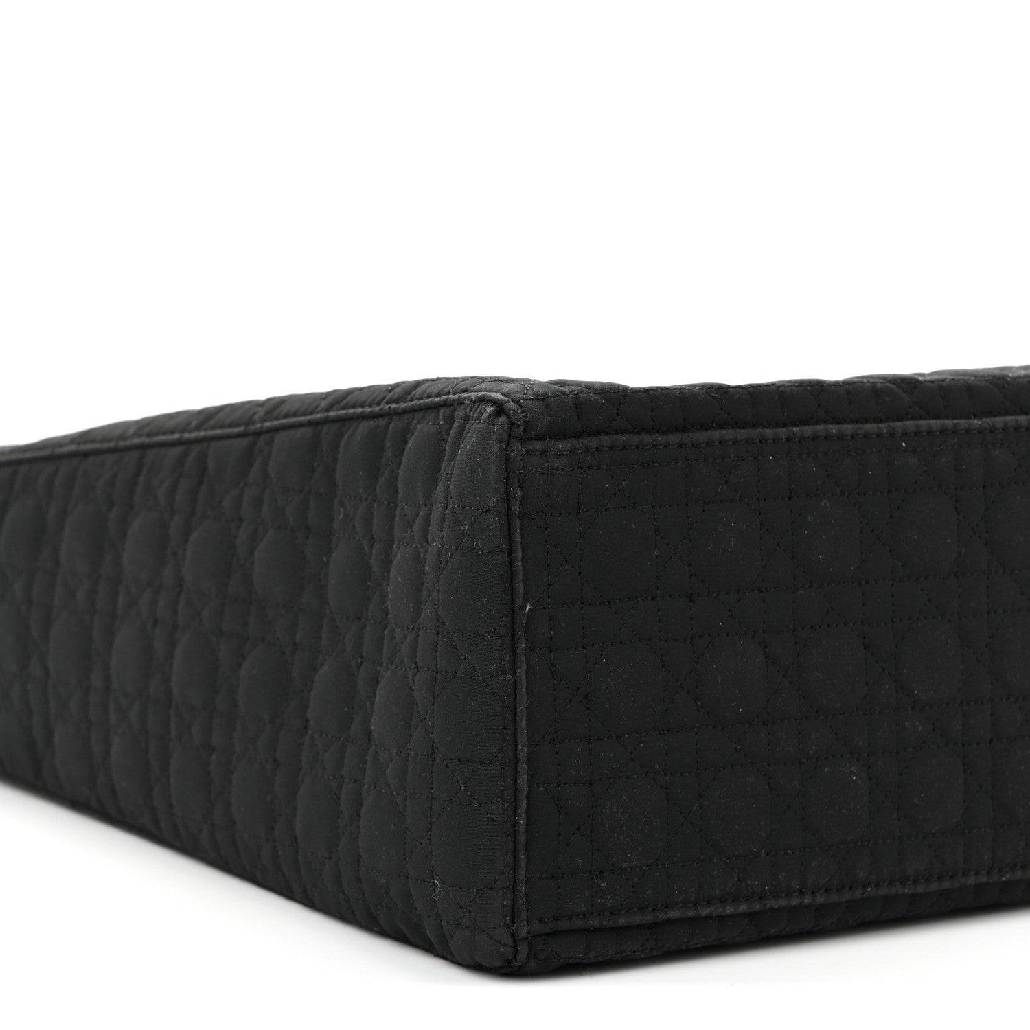 Christian Dior Nylon Cannage Large Lady Dior Black 9 of 9