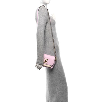 Louis Vuitton Grained Calfskin Lockme Tender Rose Water 2 of 9