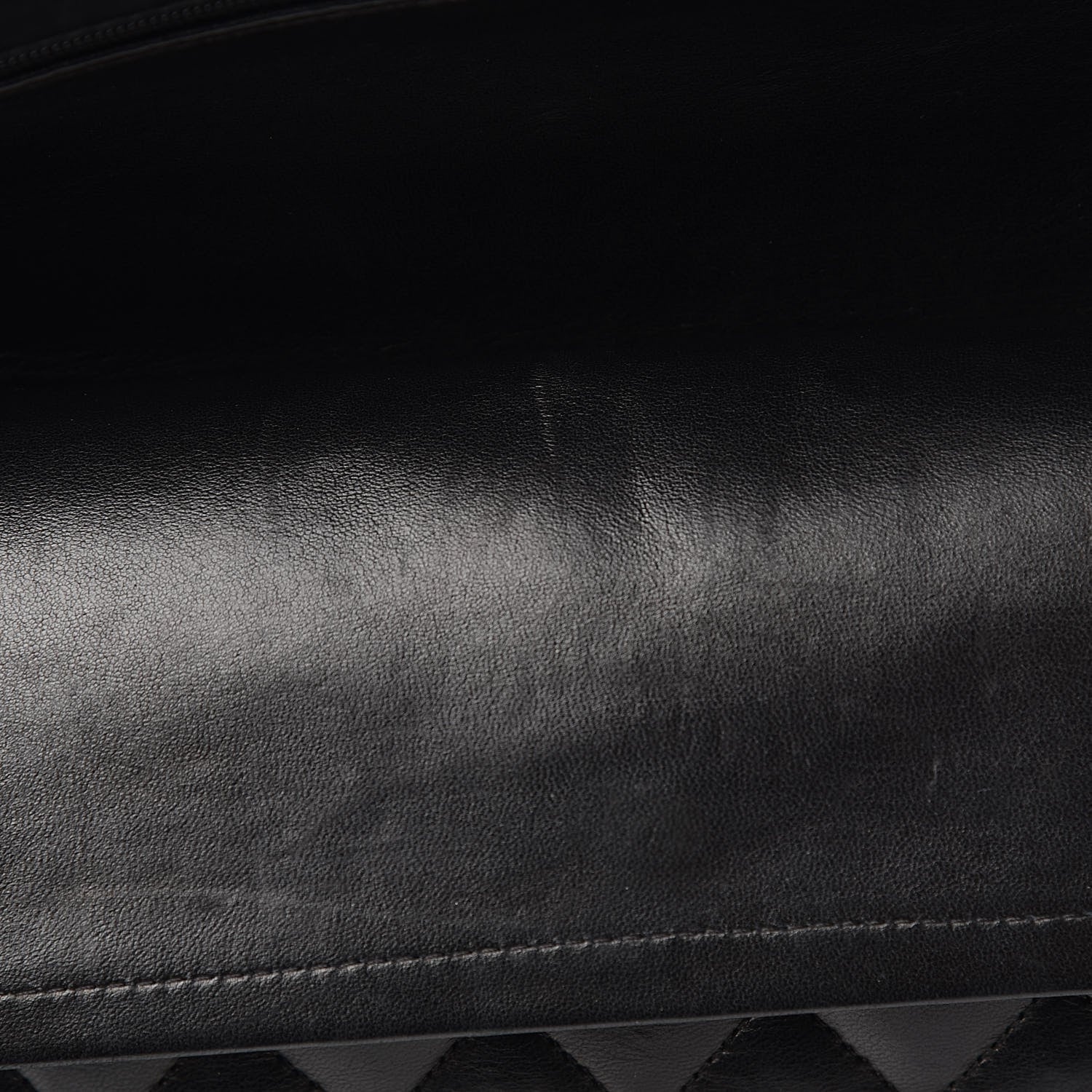 Chanel Lambskin Quilted Medium Double Flap Black 9 of 14