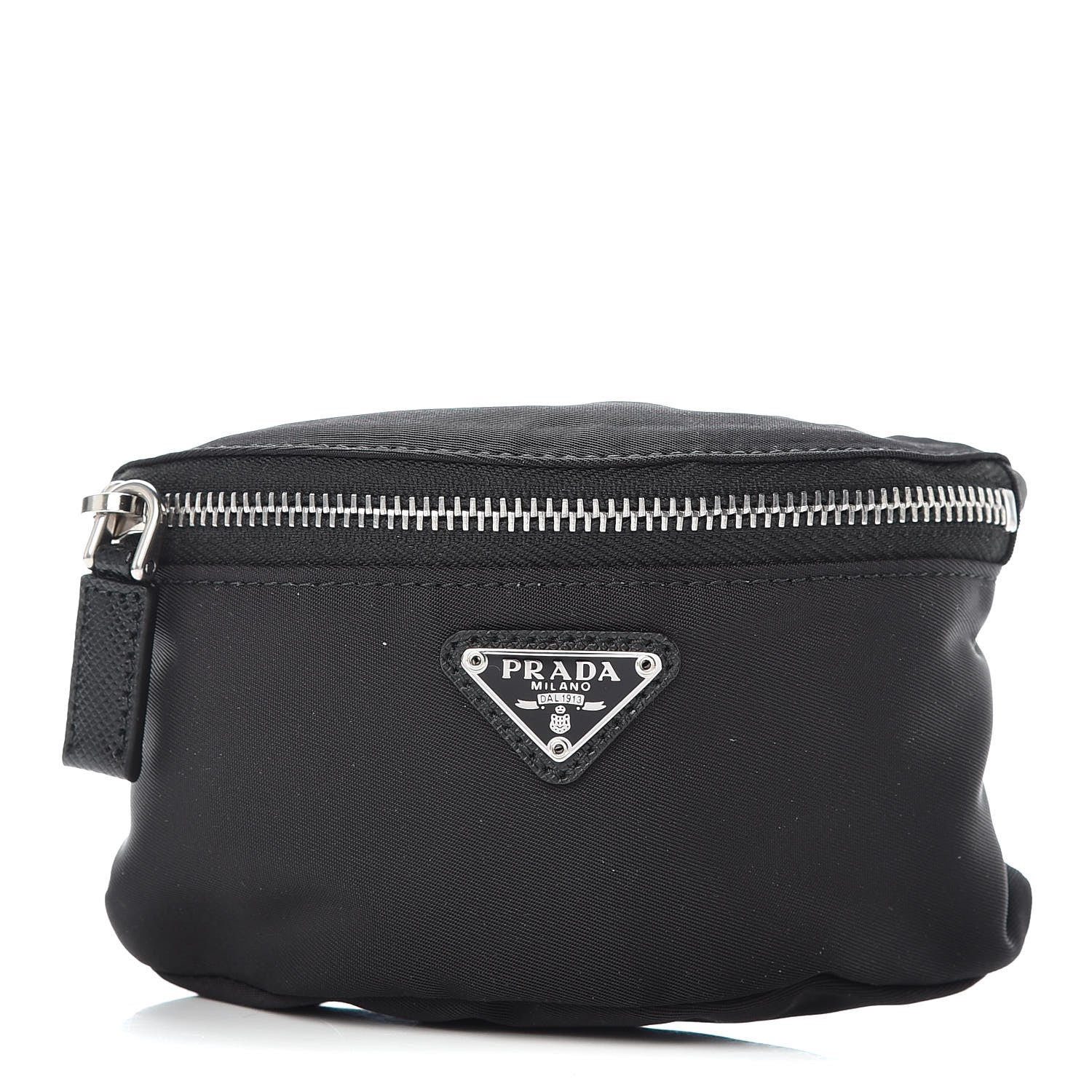 Prada Tessuto Nylon Wrist Pouch Black 1 of 7
