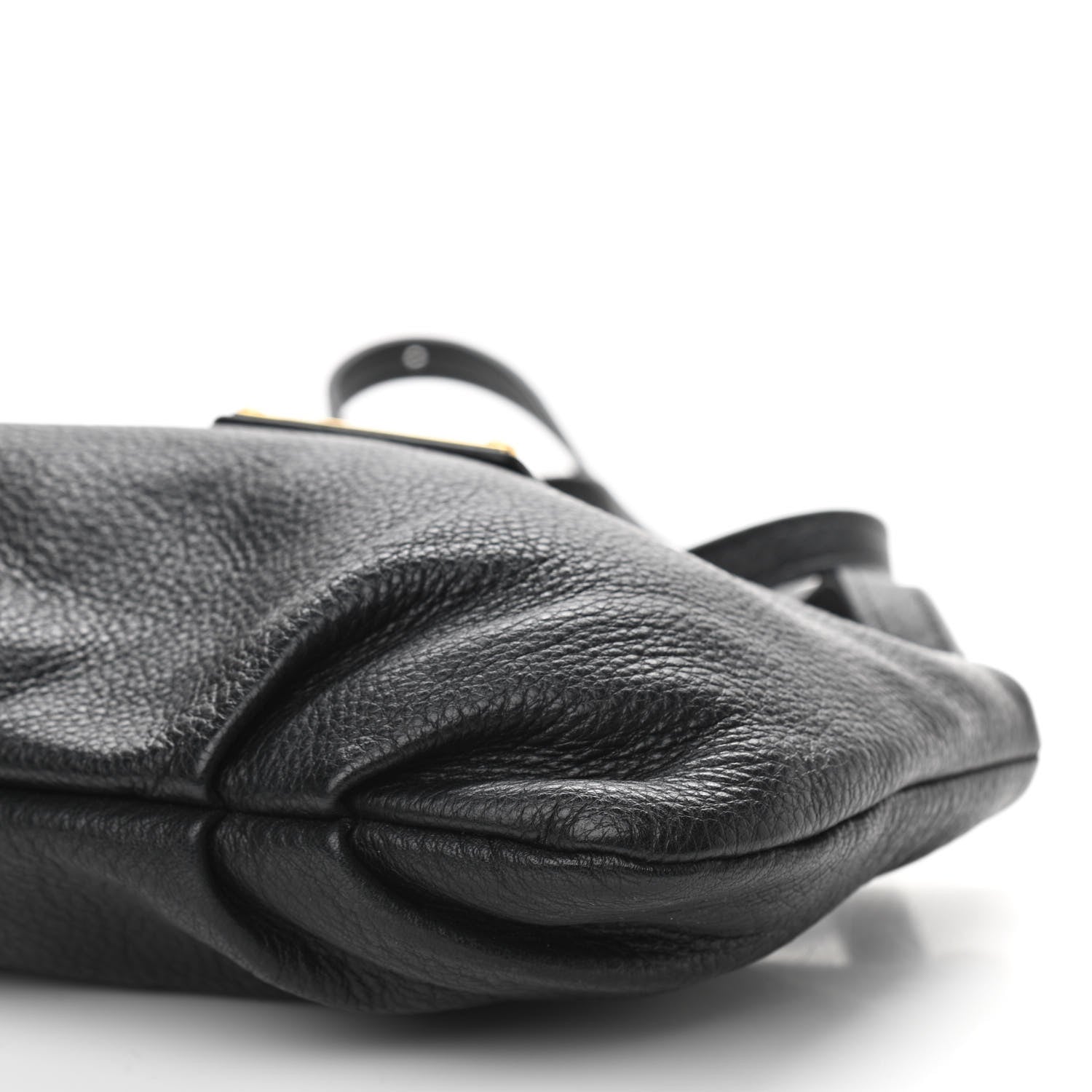 Marc Jacobs Pebbled Calfskin Crossbody Bag Black 10 of 10