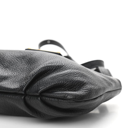 Marc Jacobs Pebbled Calfskin Crossbody Bag Black 10 of 10