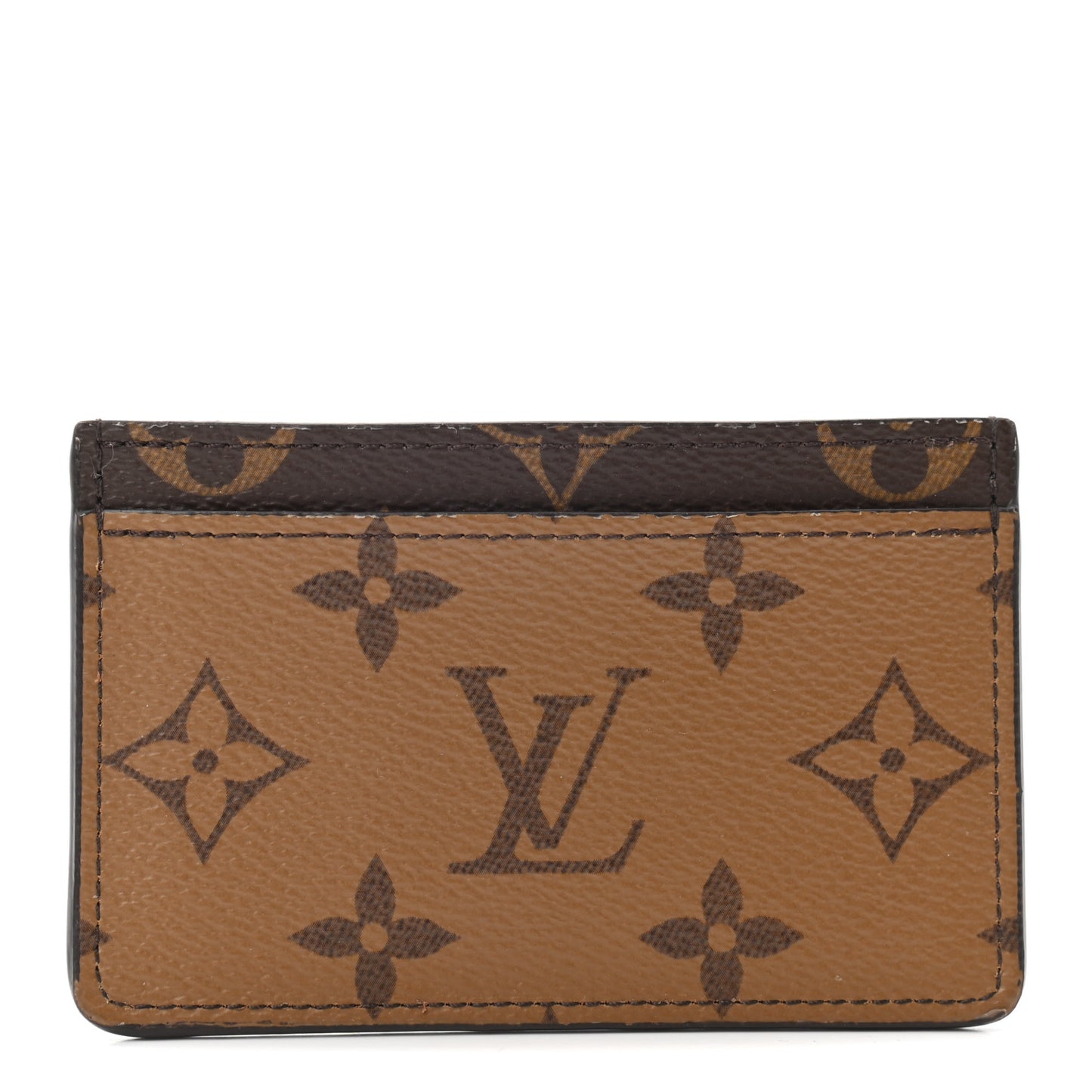 Reverse Monogram Card Holder