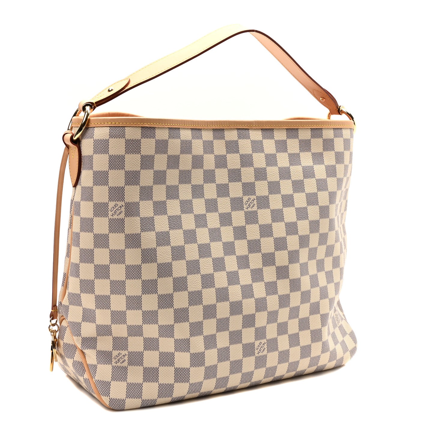 Damier Azur Delightful MM Rose Ballerine
