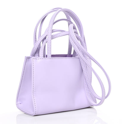 Telfar Vegan Leather Small Shopping Bag Lavender 3 of 6