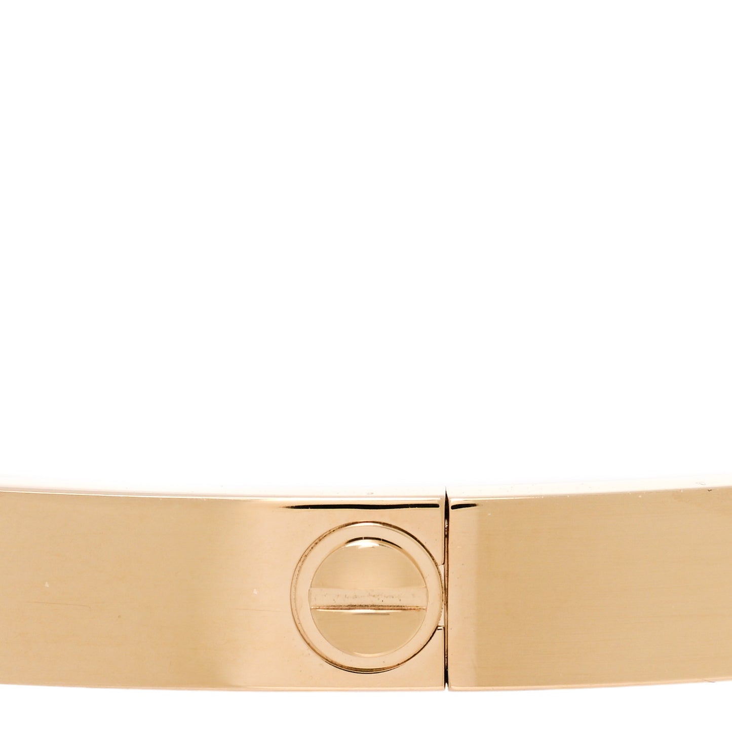 18K Yellow Gold Medium LOVE Bracelet 19