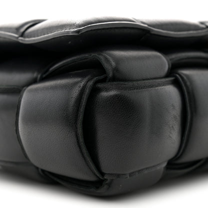 Bottega Veneta Nappa Maxi Intreccio Padded Cassette Crossbody Bag Black 9 of 13