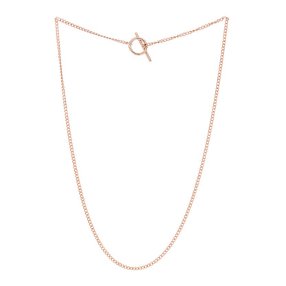 Hermes 18K Rose Gold PM Echappee Necklace SH 3 of 5