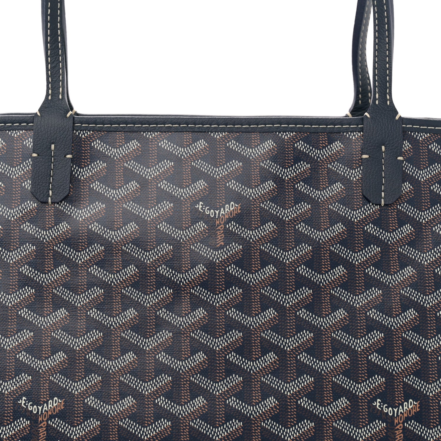 Goyard Goyardine Artois MM Navy 8 of 10