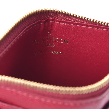 Louis Vuitton Monogram Zipped Card Holder Fuchsia 6 of 7
