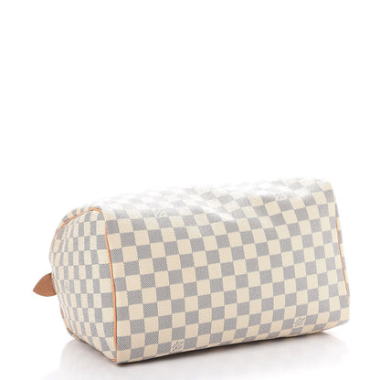Louis Vuitton Damier Azur Speedy 30 4 of 8