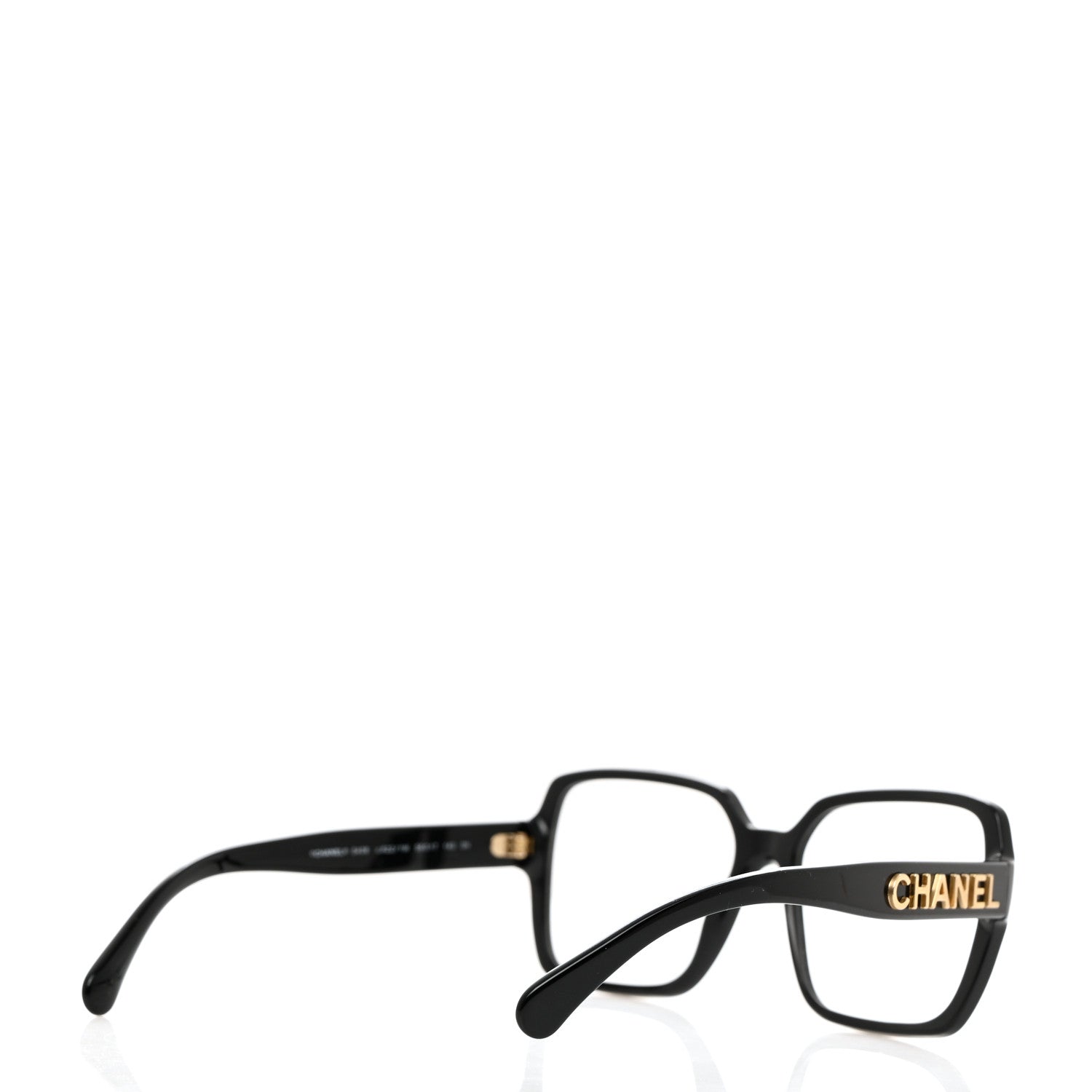 Chanel Acetate Square Eyeglasses 5408 Black 4 of 7