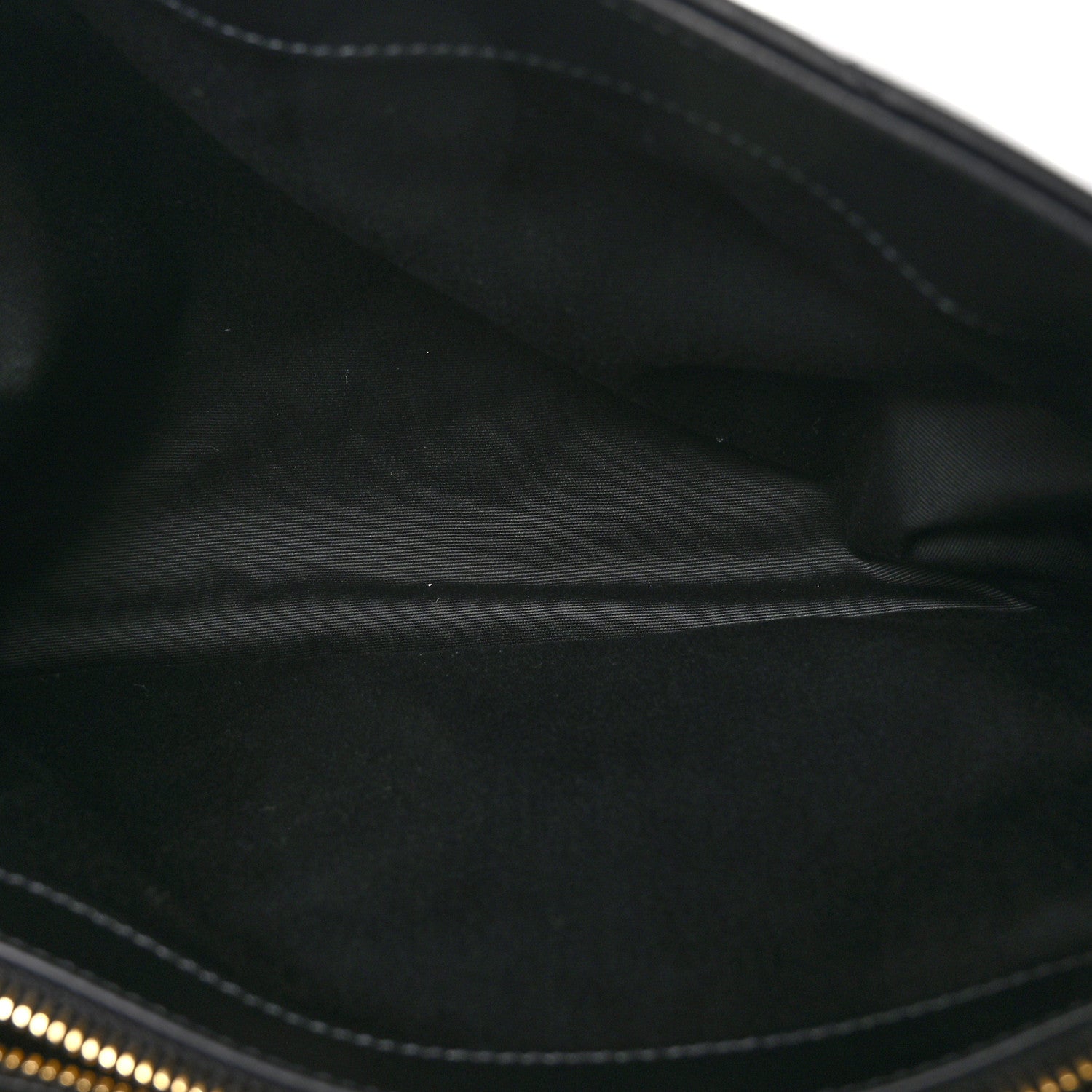 Saint Laurent SAINT LAURENT Calfskin Y Quilted Monogram Medium Loulou Chain Satchel Black 5 of 11