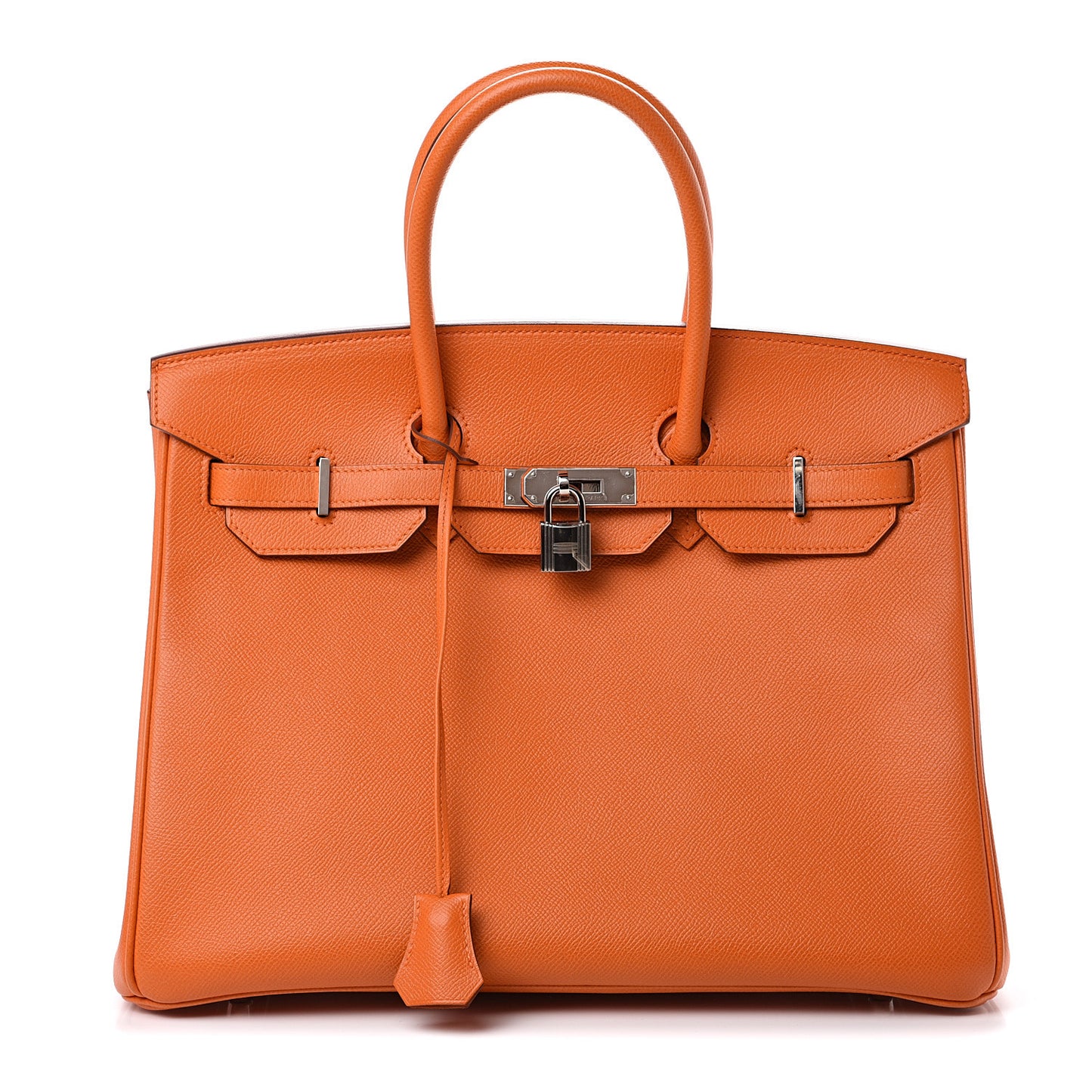 Epsom Birkin 35 Orange