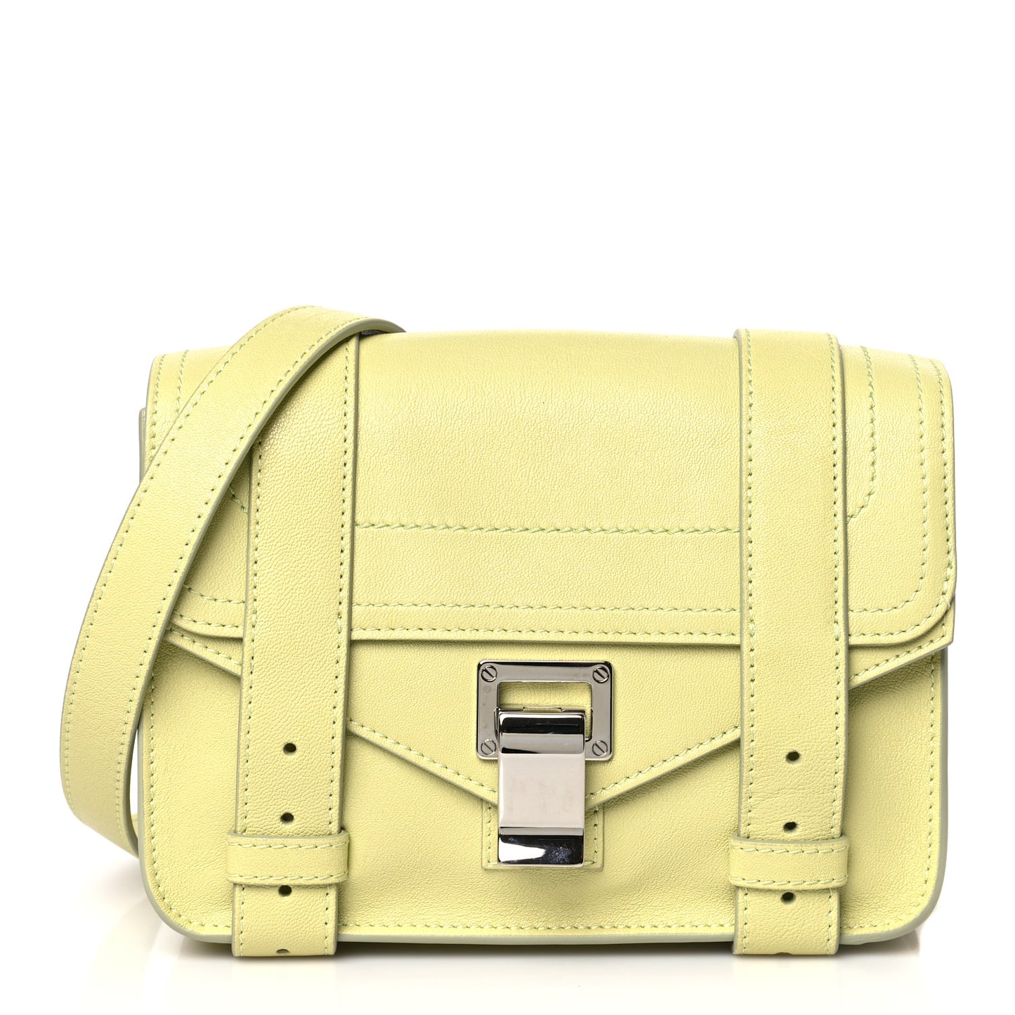 Lambskin PS1 Mini Pouch Messenger Banana