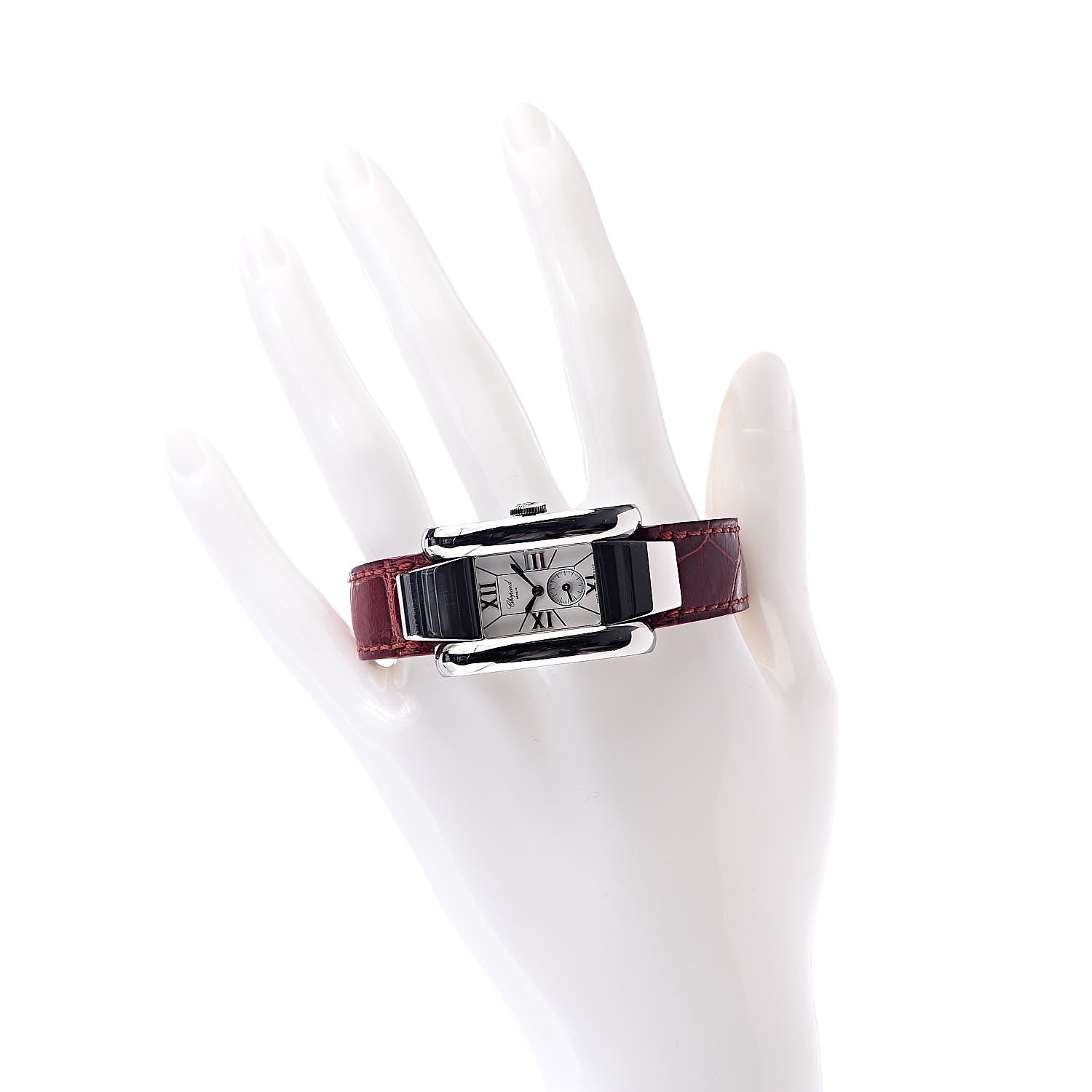 Chopard Stainless Steel Alligator 24mm La Strada Quartz Watch 2 of 6