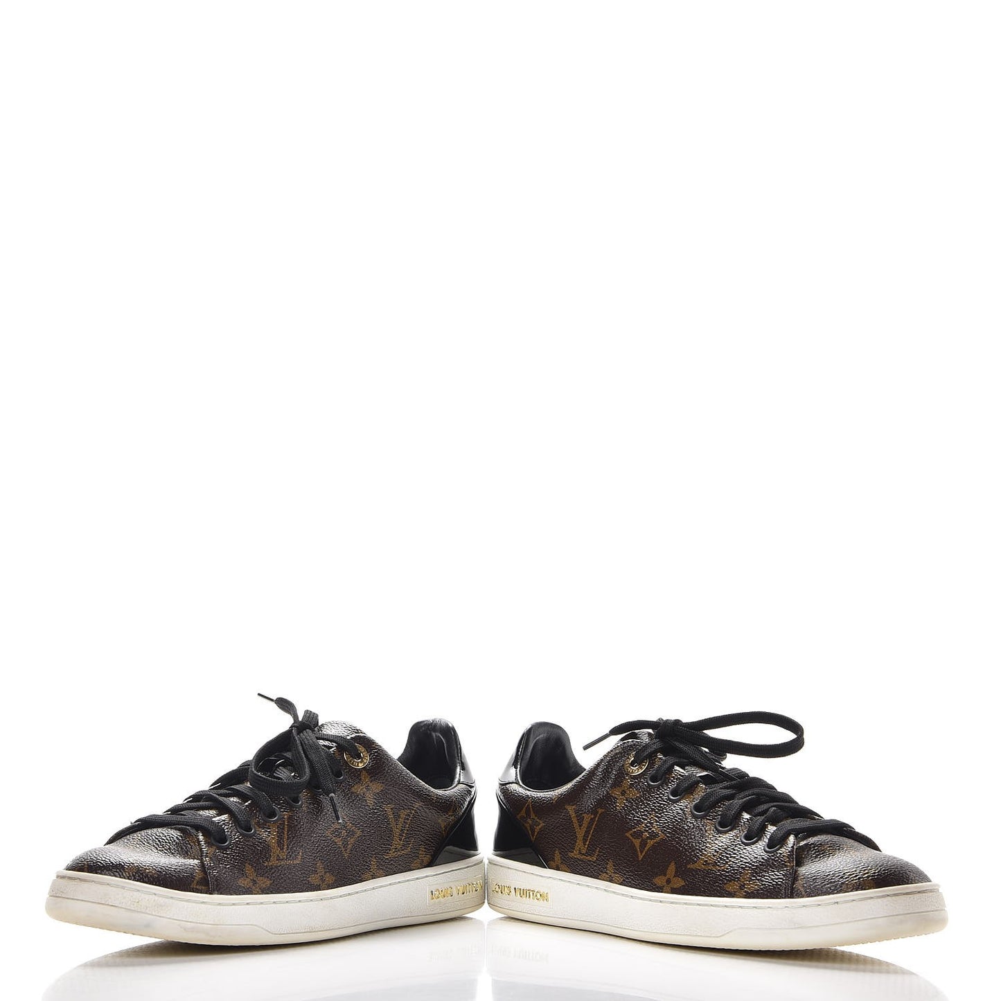 Patent Monogram Frontrow Sneakers 38