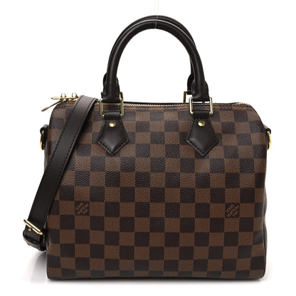 Louis Vuitton Damier Ebene Speedy Bandouliere 25 1 of 10