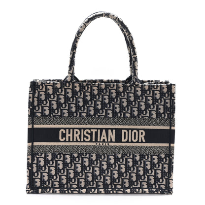 Christian Dior Oblique Medium Book Tote Blue Multicolor 1 of 11