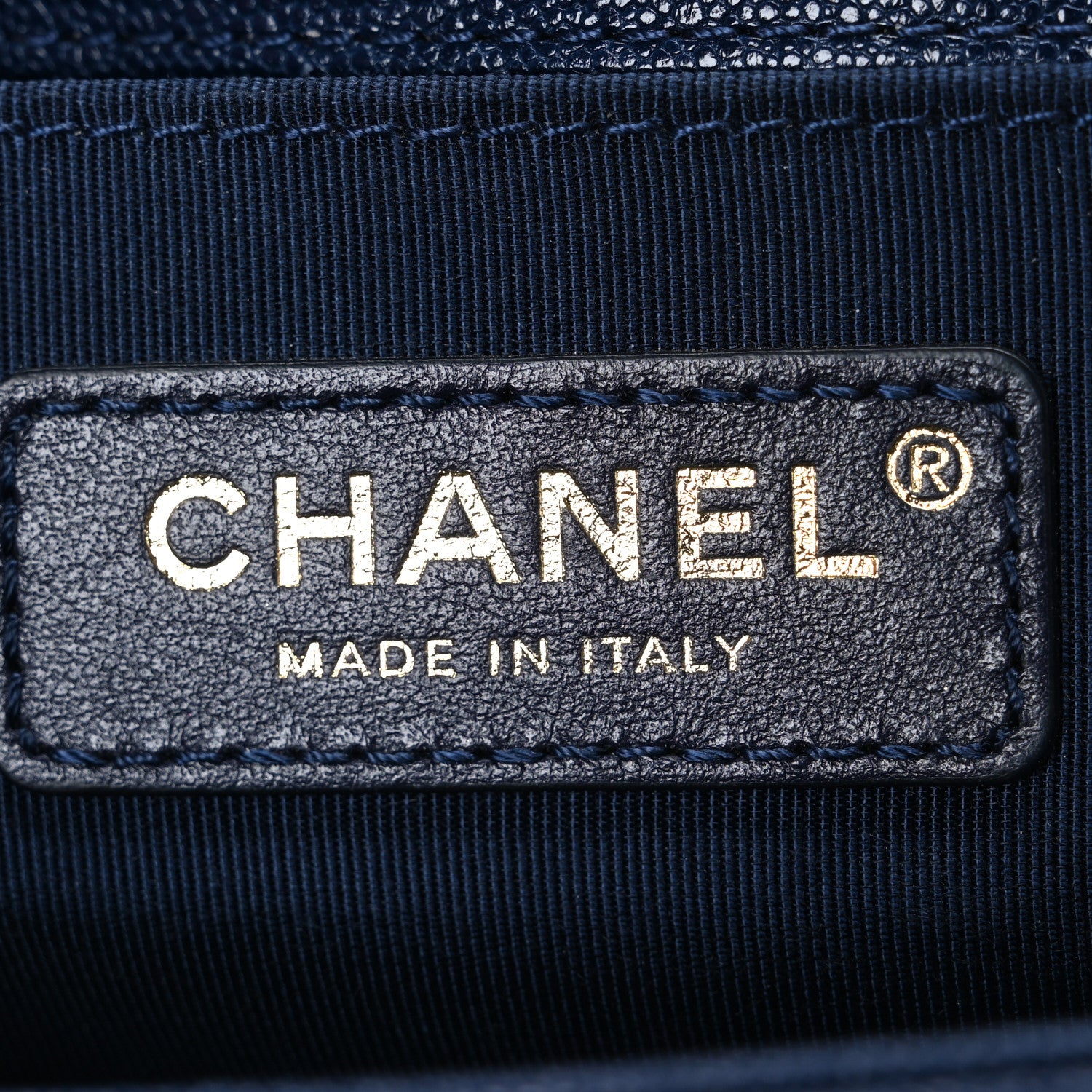 Chanel Caviar Quilted Small Boy Flap Dark Blue 6 of 10